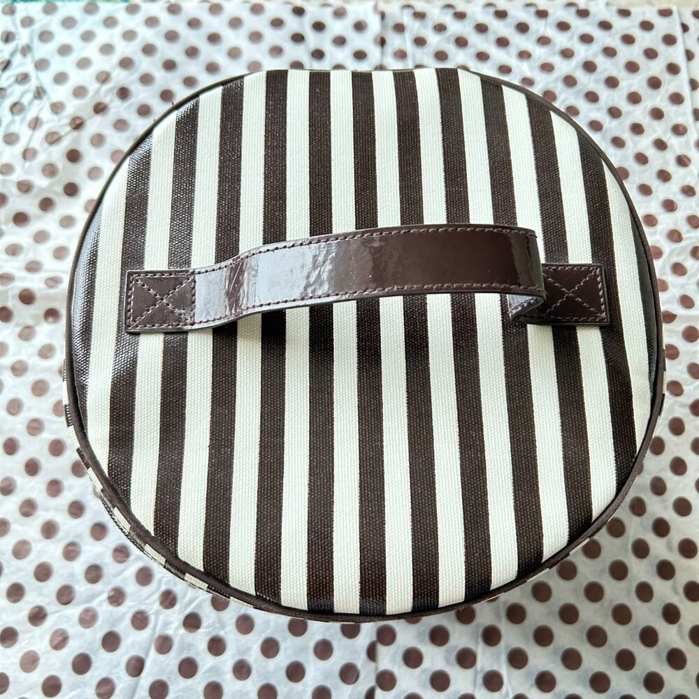 Henri Bendel Hatbox Travel Case - NWOT